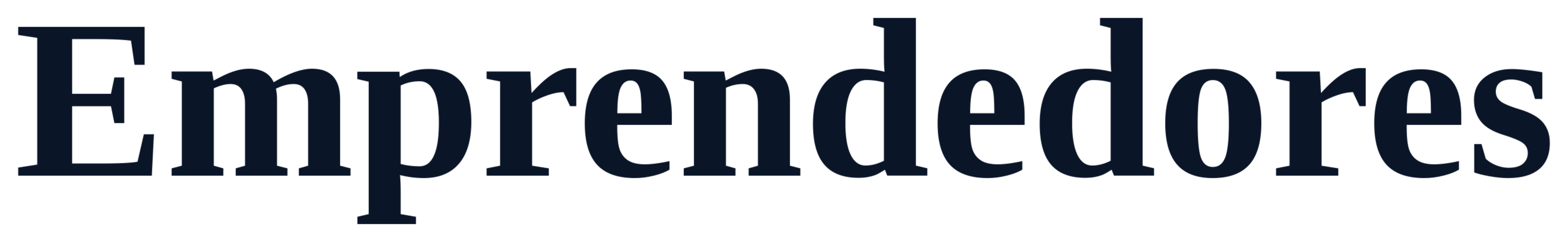 Logo de Emprendedores